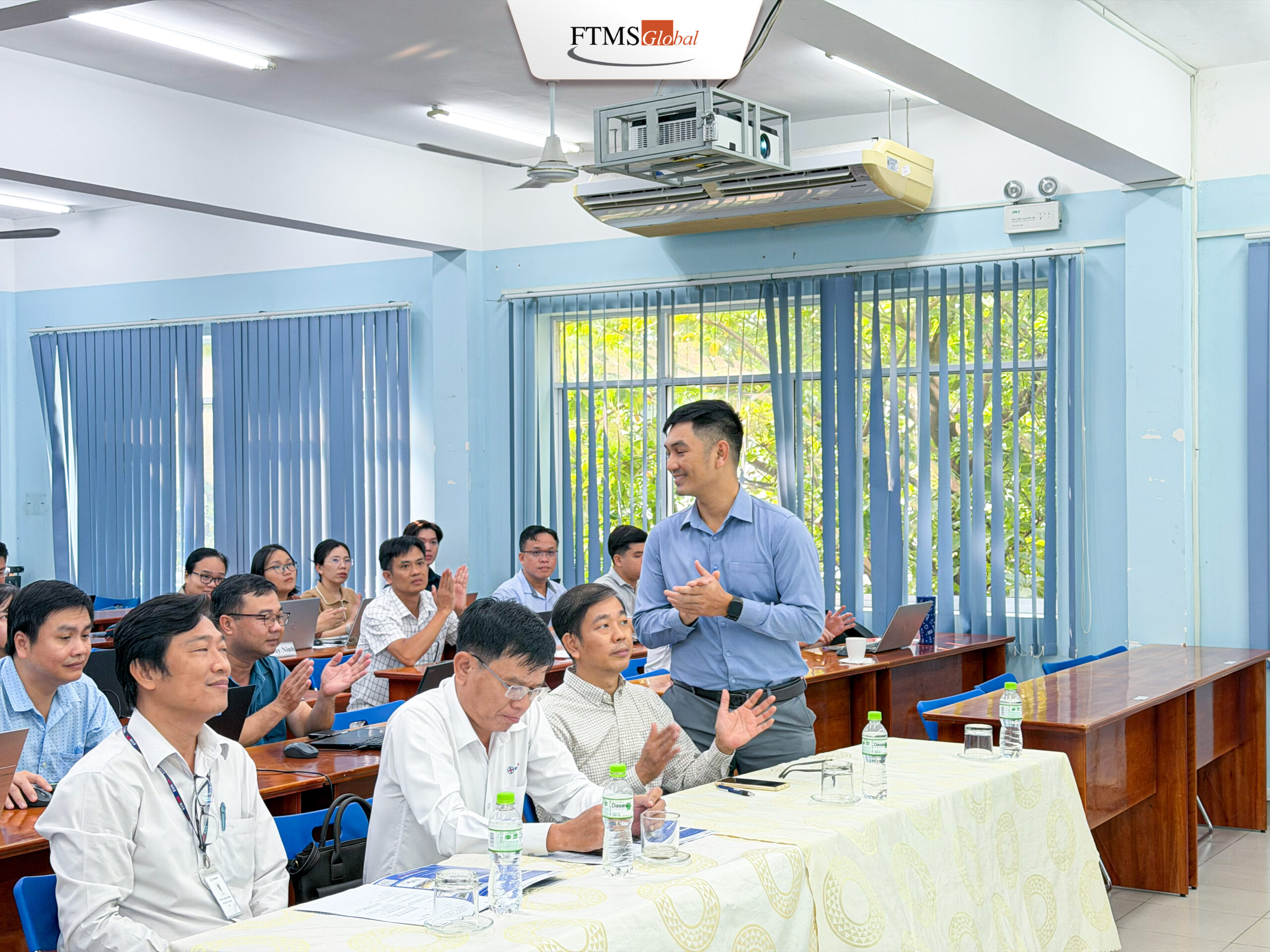 FTMS Global và EVNSPC đào tạo ứng dụng AI trong quản lý dự án đầu tư xây dựng