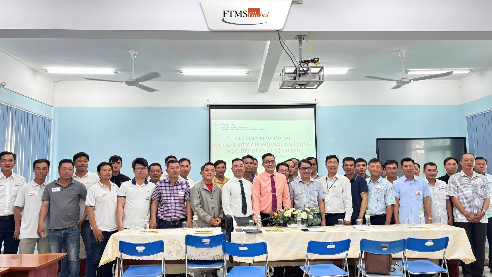 FTMS Global khai giảng chương trình đào tạo Inhouse cho đội ngũ EVNSPC
