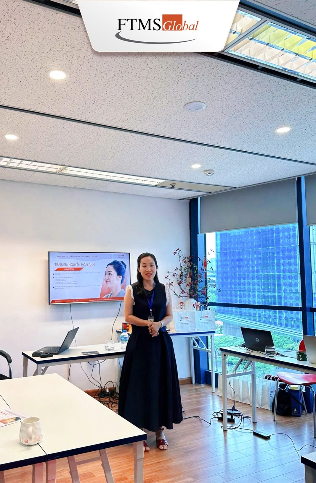 Đại diện FTMS Global tại Workshop Tư duy khách hàng cao cấp