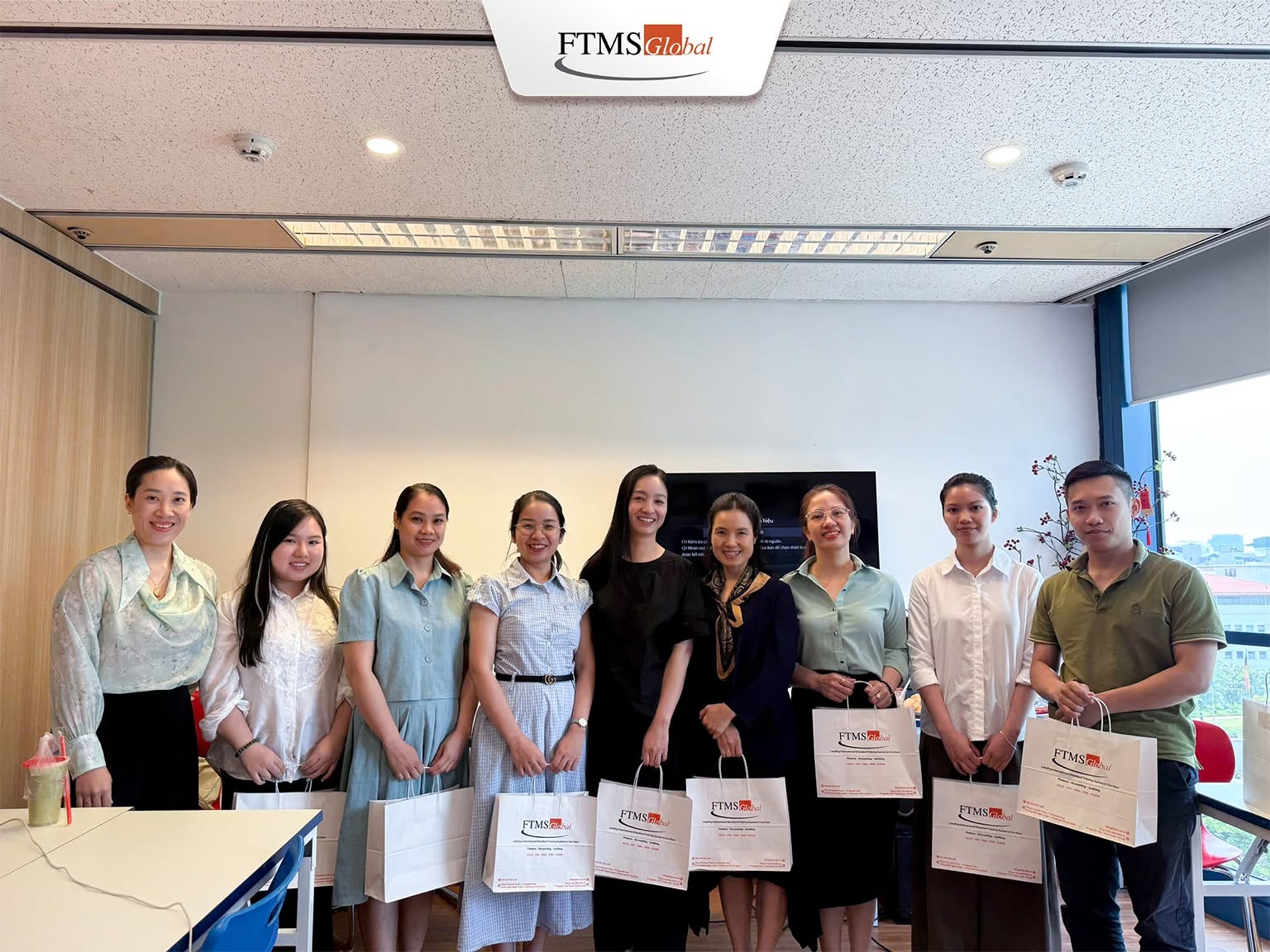 Đội ngũ học viên tại chương trình đào tạo In-house của FTMS Global